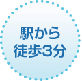 駅から徒歩2分